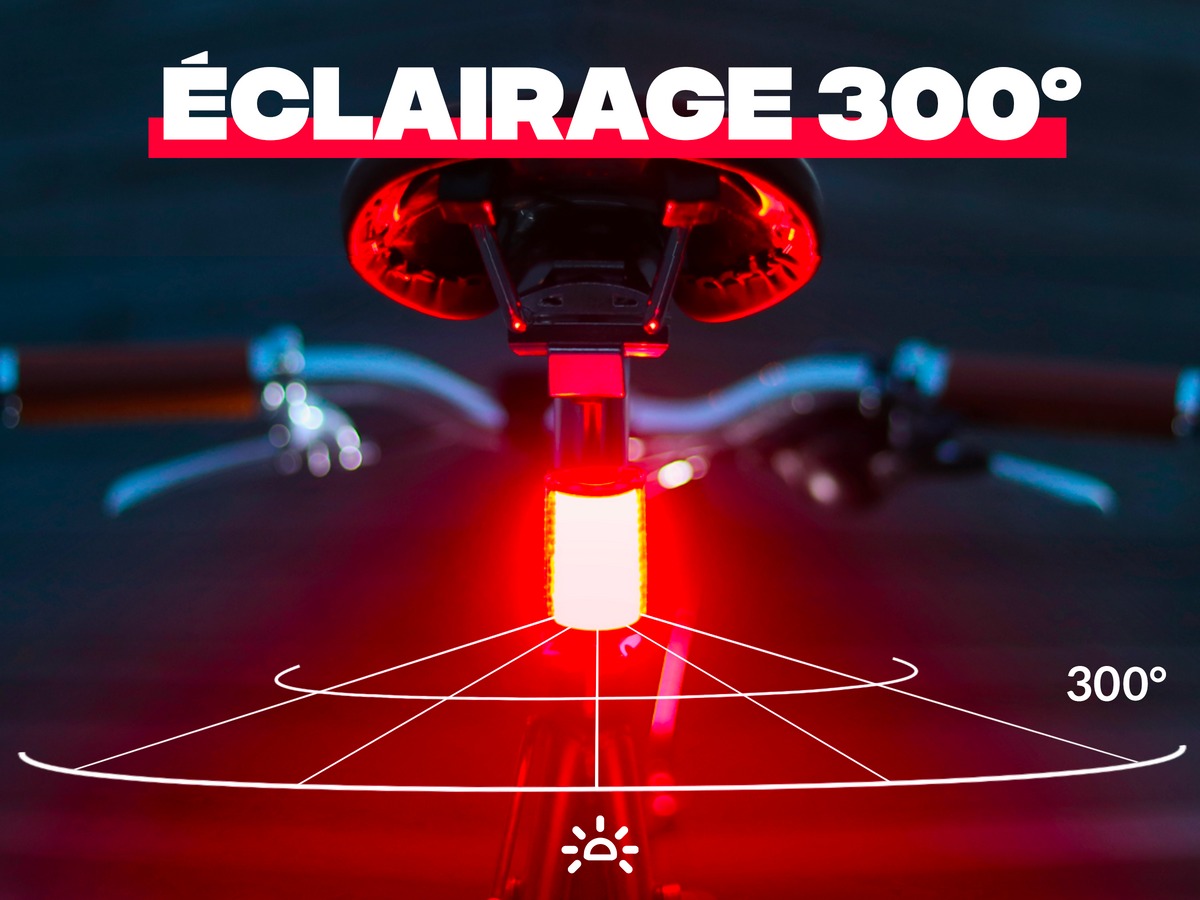 Portée éclairage Shapeheart 5 mètres