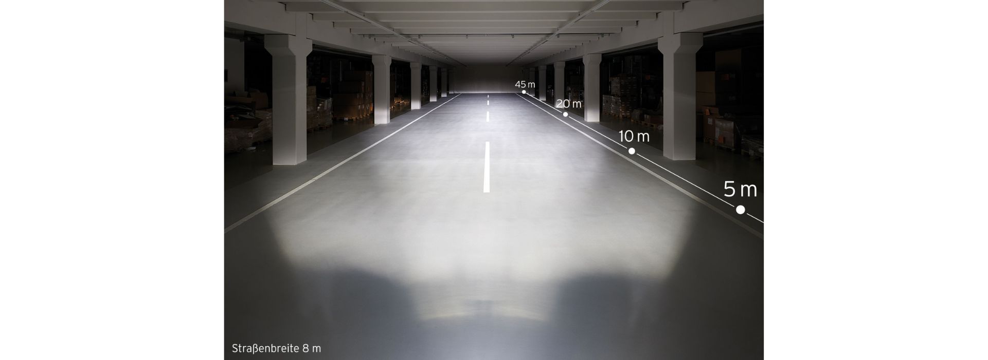 Lichtintensität von 300 Lux beim Fahrradlicht Busch+Müller