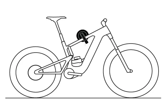 Ancoraggio bici Hiplok