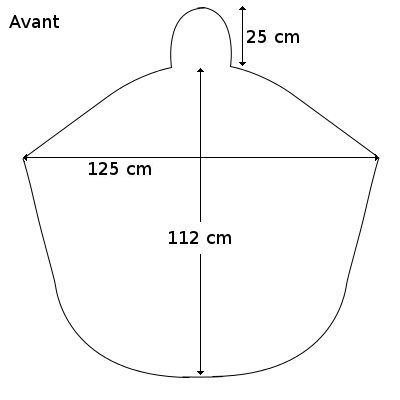 Dimensions Cape cycliste Oxford