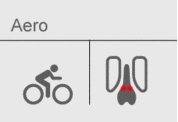 position aérodynamique à vélo avec points de pression sur selle position sportive sur selle de vélo