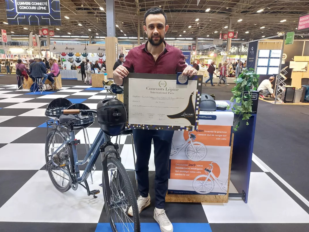 casque vélo embarqué OBH made in France